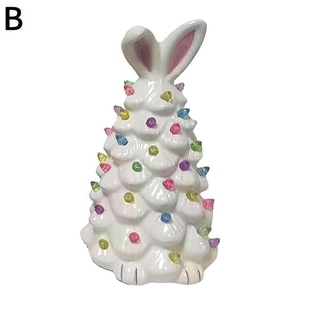 Resin craft rabbit Easter decoration ornaments