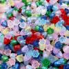 Главная Товары для вечеринок Ландыши DIY Ювелирные изделия Аксессуары Ожерелье для браслета AB/Solid 20 шт. Цветочные держатели Изготовление свободных бусин из акрила