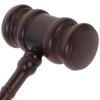 Durable Base Costume Sound Block Wood Gavel Lobster Hammer Simple Design Judge Hammer  Court
