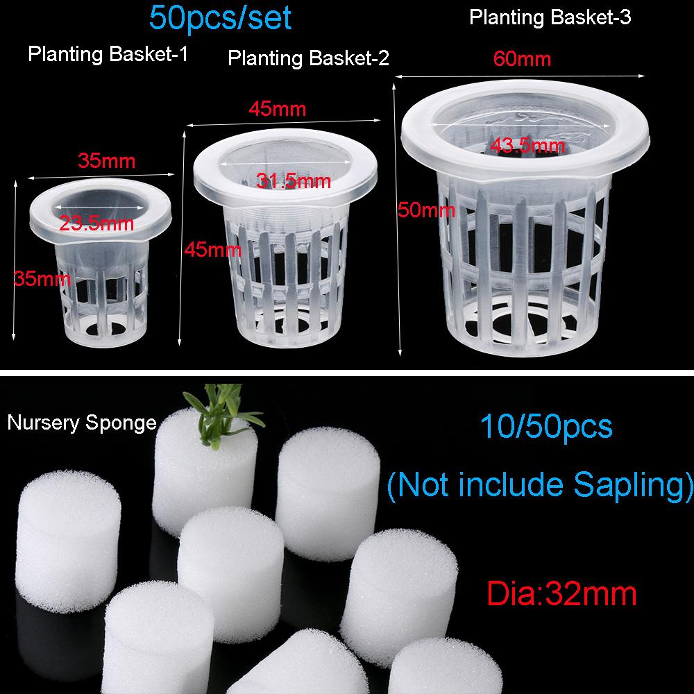 Садовые принадлежности Аквариумное культивирование Посадка Цветочные горшки Посадочные лотки Питомниковая губка Посадочная корзина