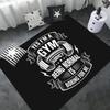 Powerhouse Gym Hallway Carpet Non-Slip Laundry Room Mat Laundry Decor Balcony Child Living Room Toilet Rug