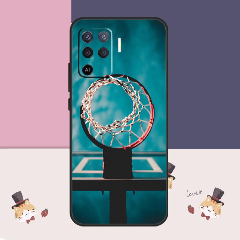 Чехол для баскетбола для Oppo A94 A74 A54 A18 A38 A58 A78 A98 A80 A60 A40 A96 A76 A16 A15 A17 A57 A77 A5 Pro