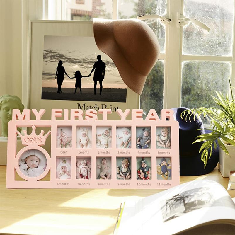 Baby Growth Record Combination Photo Frame PP Plastic Material Creative Stage Photo Frame