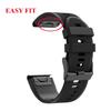 Ремешок для часов Fenix ​​7 22 мм, ремешки для Garmin Fenix ​​5X Plus, 26 мм Fenix ​​6S Pro, сменный силиконовый ремешок 20 мм, быстросъемный ремешок