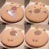 Seat Capybara Cushion Office Thick Cartoon Chair Pad Capybara Backrest Pillow