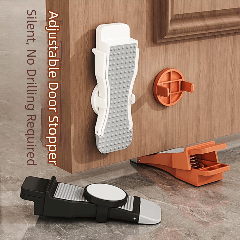 Non Slip Door Wedge Adjustable Windproof Doorstop Anti-collision Door Stopper Residential Use