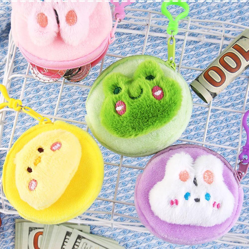 Мини кошелек для монет, мультяшная сумка для наушников, креативный кошелек для денег, для женщин и девочек