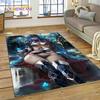 Мультяшный персонаж Сексуальное кружево Девушки Милый Аниме Ковер Коврик для Спальни Гостиной Дома Украшение Дивана, Большой Декор Напольный Коврик Подарок