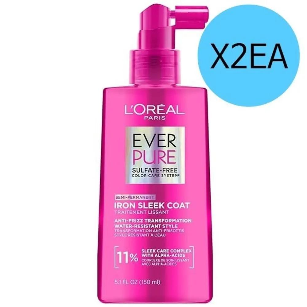 L'Oréal Iron Slick Coat Уход для волос 150 мл x 2