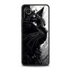Чехол для телефона для Xiaomi Mi 15 14 14T 13T 12T Pro 12 13 11 Lite 5G 11T X6 X5 Pro Мягкий ТПУ Чехол Черный Кот