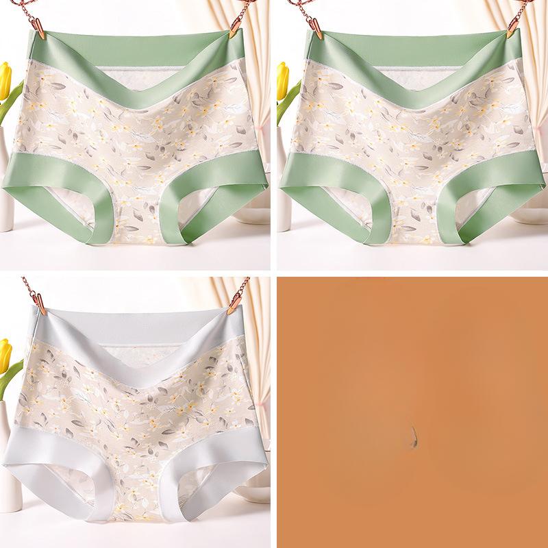 Plus Size Women's Mid Senior Mom Modal Boxer Briefs