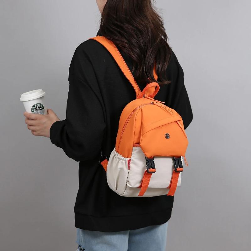 Women's Multifunctional Shoulder Chest Bag, Convertible Small Backpack & Crossbody Fanny Pack, Lightweight Nylon Purse