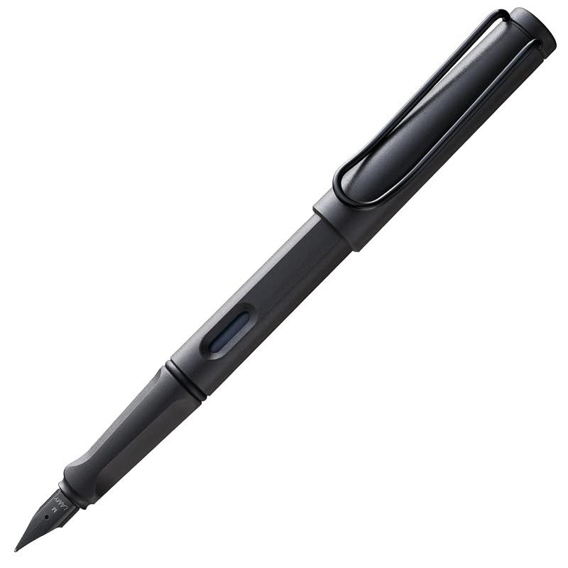 Перьевая ручка LAMY Safari, Экстратонкое перо (EF), Черный, L17-EF, Двойного назначения (Конвертер продается отдельно), Подлинный импортный продукт