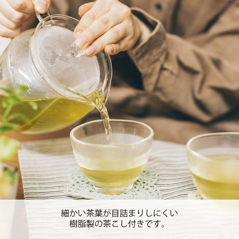 Чайник HARIO модели "Chacha Natsume" (Объем 700 мл, термостойкое стекло, Япония) CHRN-4N