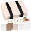 Leaf Pressing Kit Diy Press Flower Machine Tool Nature Wooden Dried Book Drying Preservation Diy Flower Preservation Crafts