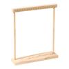 Solid Wood Necklace Display Stand Functional Wood Jewelry Stand Simple Display Holder for Necklace Arrangement