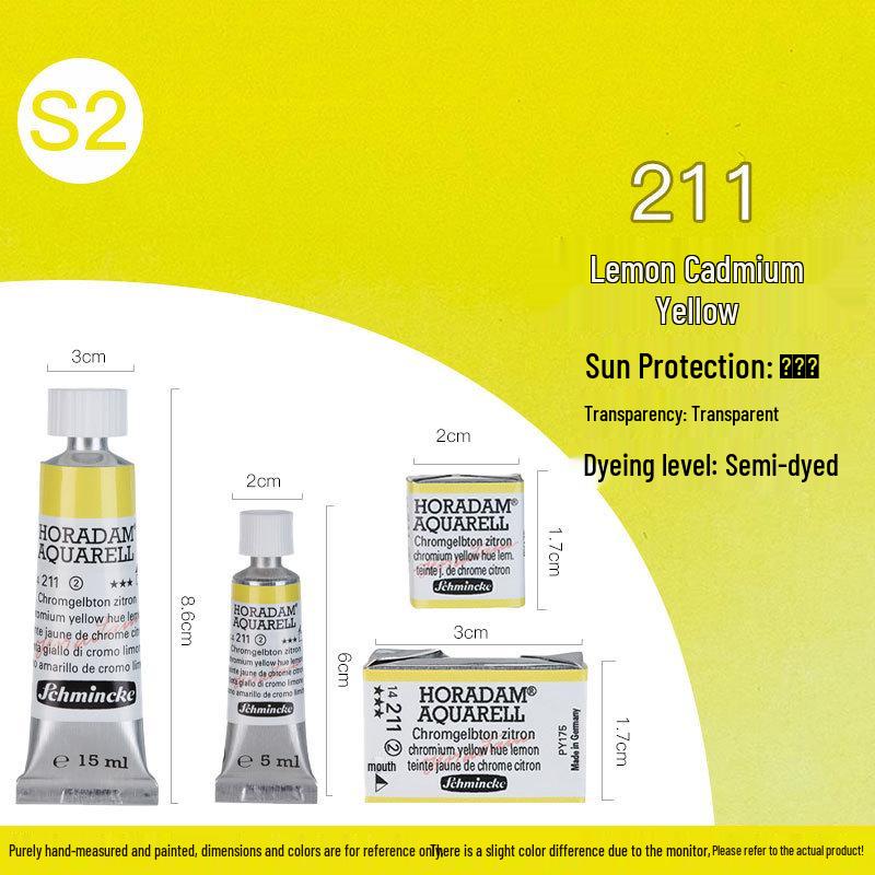 Schmincke Professional Watercolor Paint, Purple Red, 15ml, Artist Grade, Series 1 Tube
