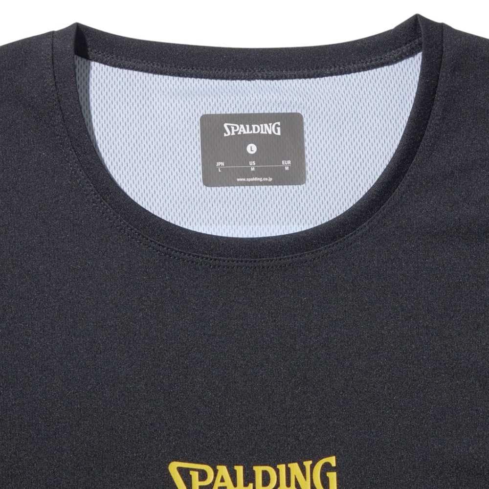 SPALDING Футболка с длинным рукавом и большим лицом Патрика Стара, черная, размер XS (SMT24145S)