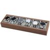 6 Slots Watch Organizer Tray Sales Display Jewelry Show Box Stand Showcase