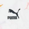 Puma Повседневная спортивная футболка с круглым вырезом и коротким рукавом с логотипом, женские топы, белые 533152-02