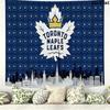 Toronto Maple Leafs Wall Tapestry Aesthetic Wall Hanging Printed Fabric Blanket Decorative Tapestries for Bedroom Living Room Home Decor