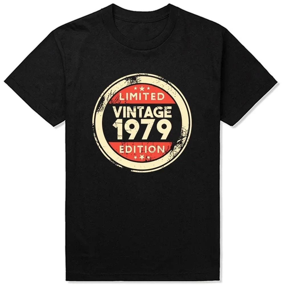 Made In 1979 Limited Edition 45 Years Of Being Awesome T Shirts Gifts Summer Tees Tops Short Sleeve T-shirt clothing new