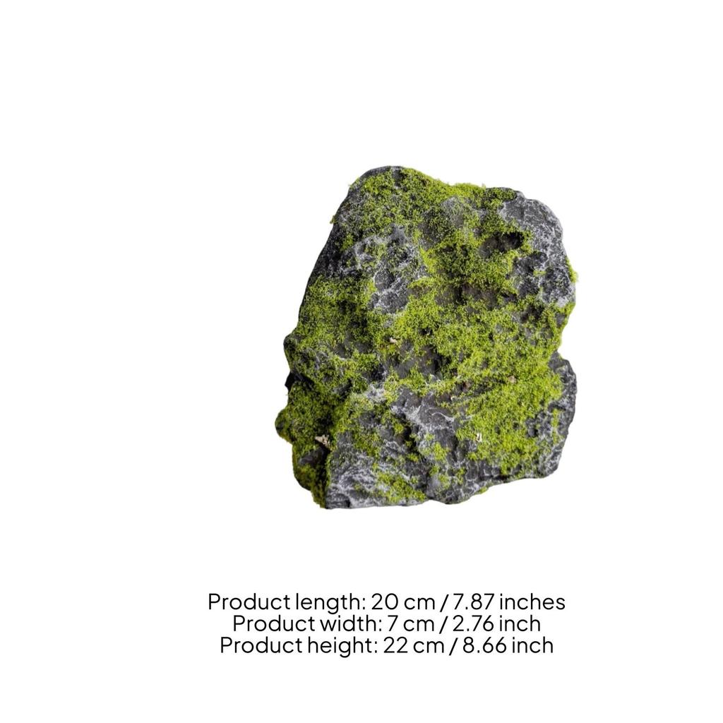 Artificial Lichen Stones Lifelike Rocks Natural