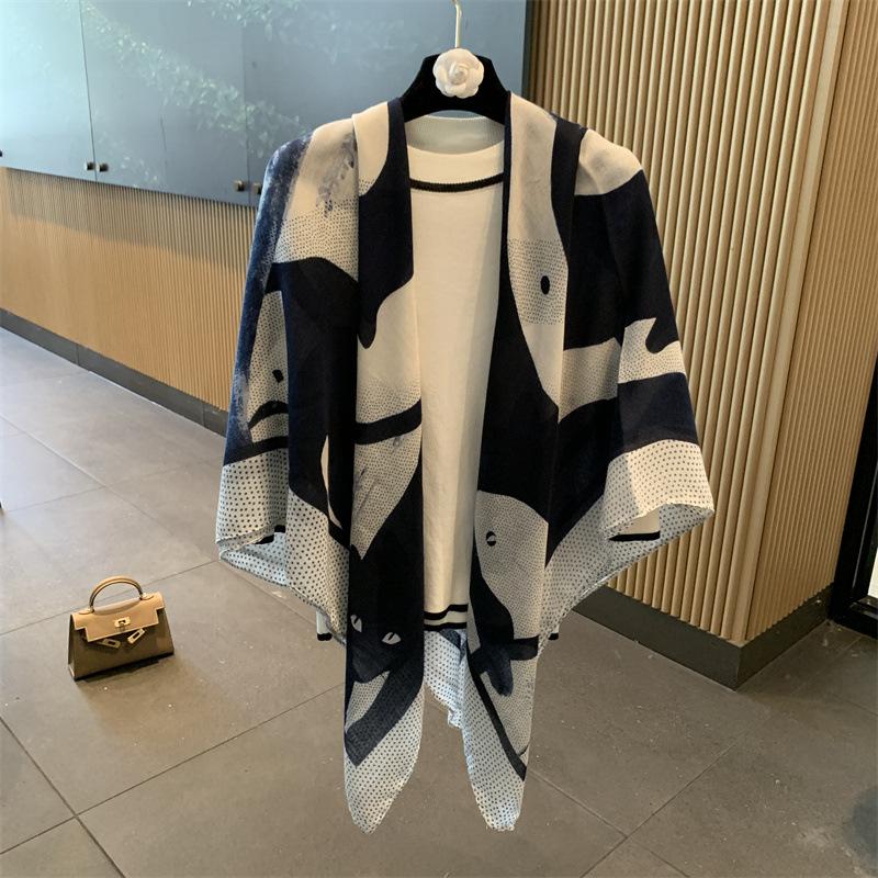 Small Plaid Linen Scarf For Women'S Summer New Sunscreen Large Square Scarf Thin Silk Scarf Air Conditioning Room Outdoor Shawl