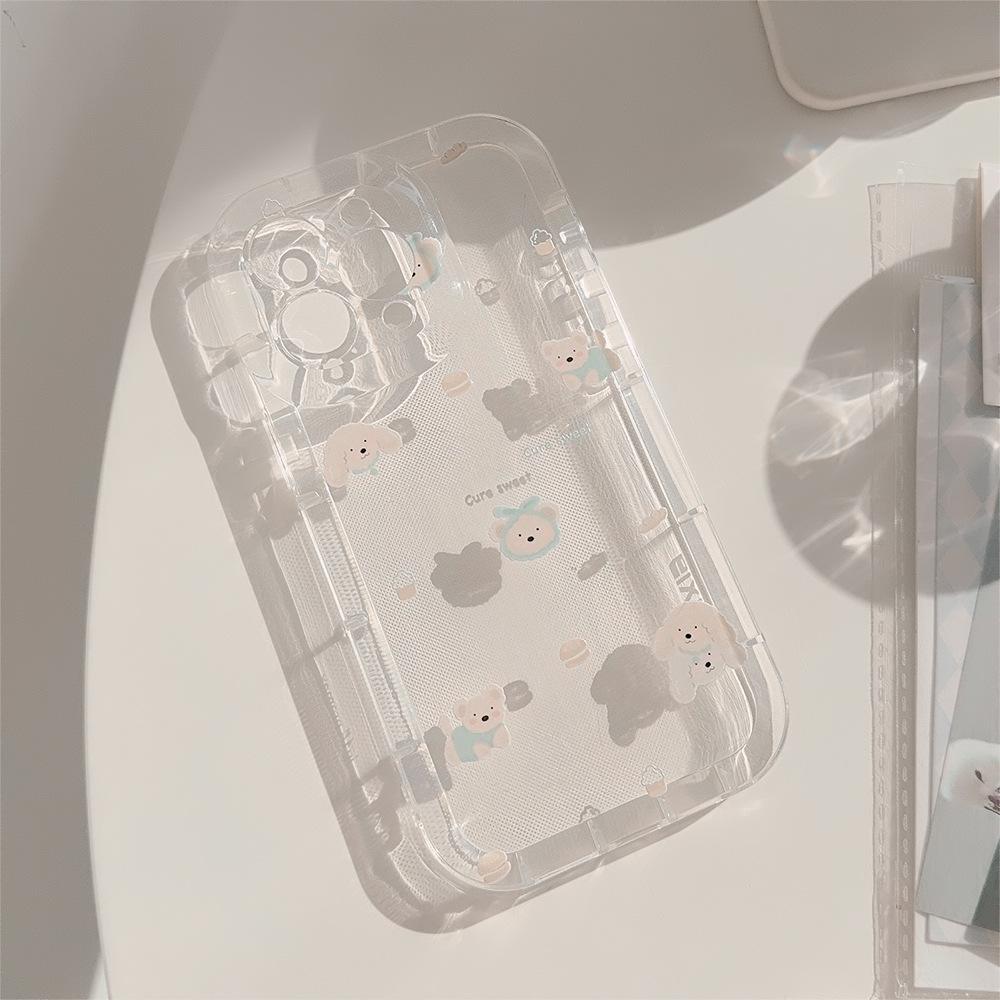 Оригинальный чехол Girl Heart Ins Cartoon для Apple 15 Promax для мобильного телефона iPhone1316 прозрачный 14
