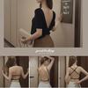 Seamless U-shaped Backless Bra: Stylish Summer Vest with Chest Pads for Women with Small Busts