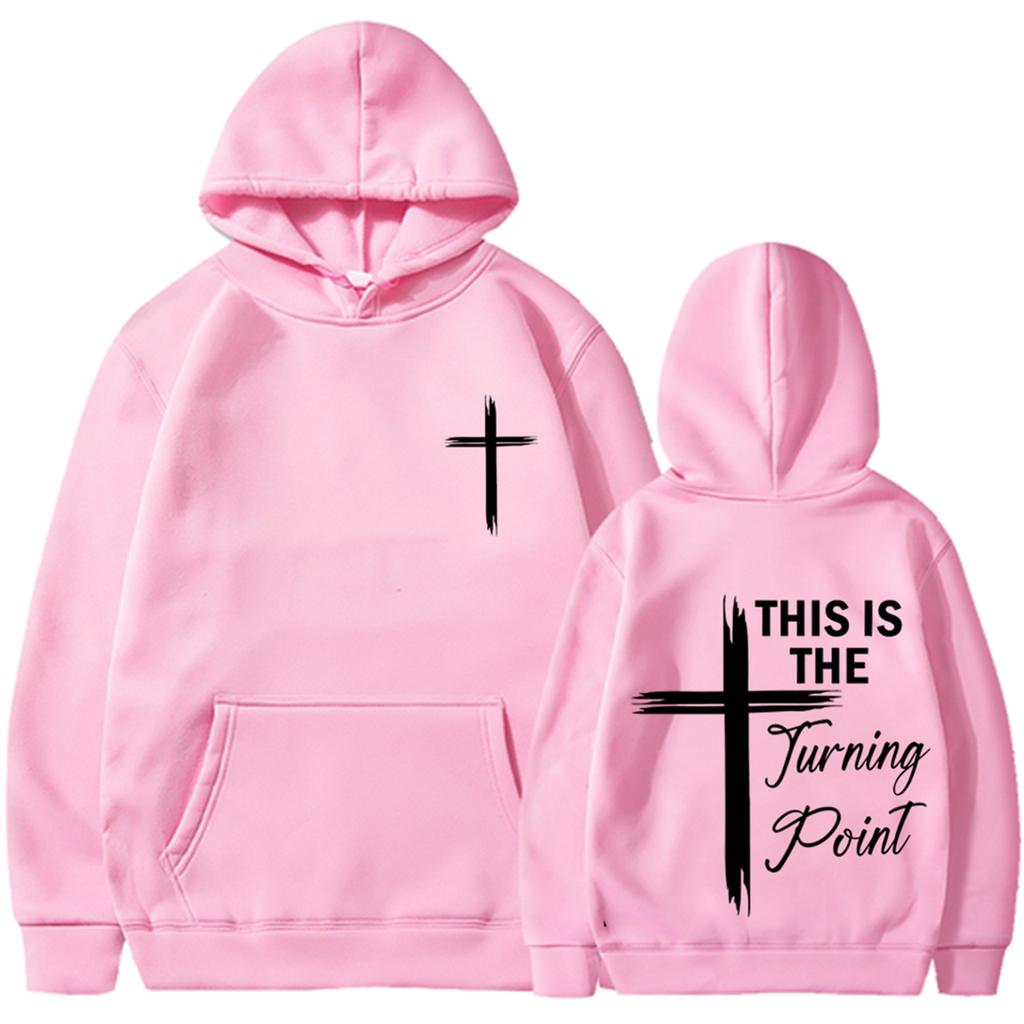 Унисекс модный повседневный свободный плюшевый пуловер с длинными рукавами и круглым вырезом с капюшоном из веревки