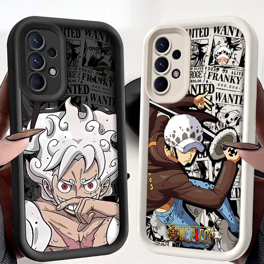 Чехол для телефона с мягкой обложкой One Piece Luffy Trafalgar D Water Law для Samsung Galaxy A25 A52 A15 A06 A54 A55 A72 A71 A53 A51 A35 A73