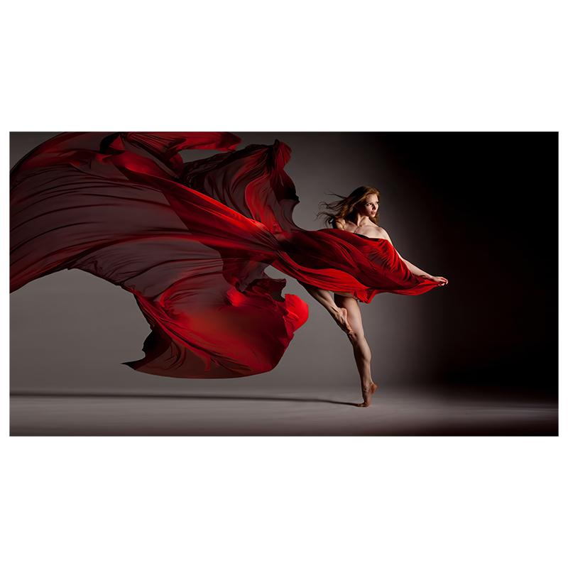 Элегантный Танец Современного Искусства Женщина Боди-Арт Картина Маслом Холст Картины Куадрос Фон Украшения Стены