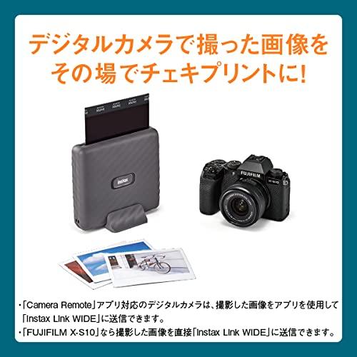 Широкоформатный принтер для смартфонов FUJIFILM instax Link WIDE Ash White INS LINK WIDE A WHITE "Instax"