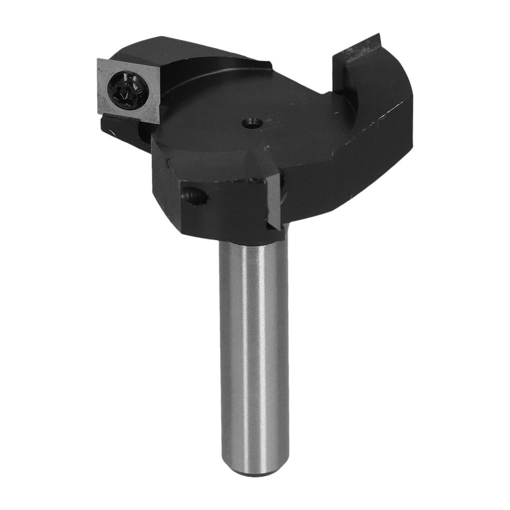 Фреза для выравнивания поверхности жертвенного стола, 3 лезвия, строгальные биты по дереву, инструменты для деревообработки, хвостовик 12 дюймов