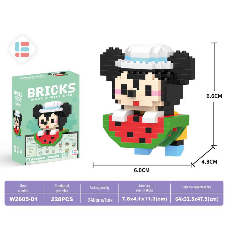 Строительные блоки из алмазных частиц «Китайский маджонг» Guochao — детский образовательный набор