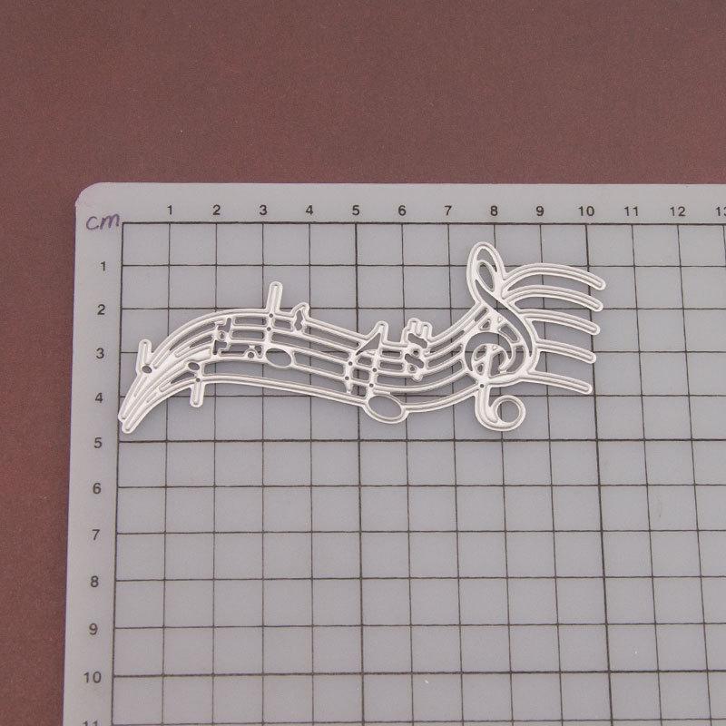 Music Note Metal Cutting Dies Stencil Scrapbooking Photo Album Card Paper Embossing Craft DIY