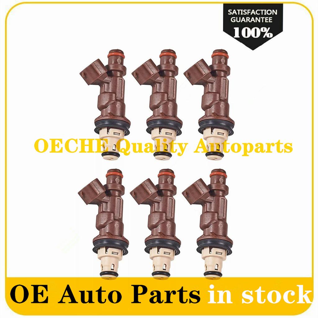 6PCS 23209-62040 23250-62040 2320962040 2325062040 Fuel Injector Nozzle For Toyota Tacoma Tundra 4Runner 3.4L HILUX LAND CRUISER