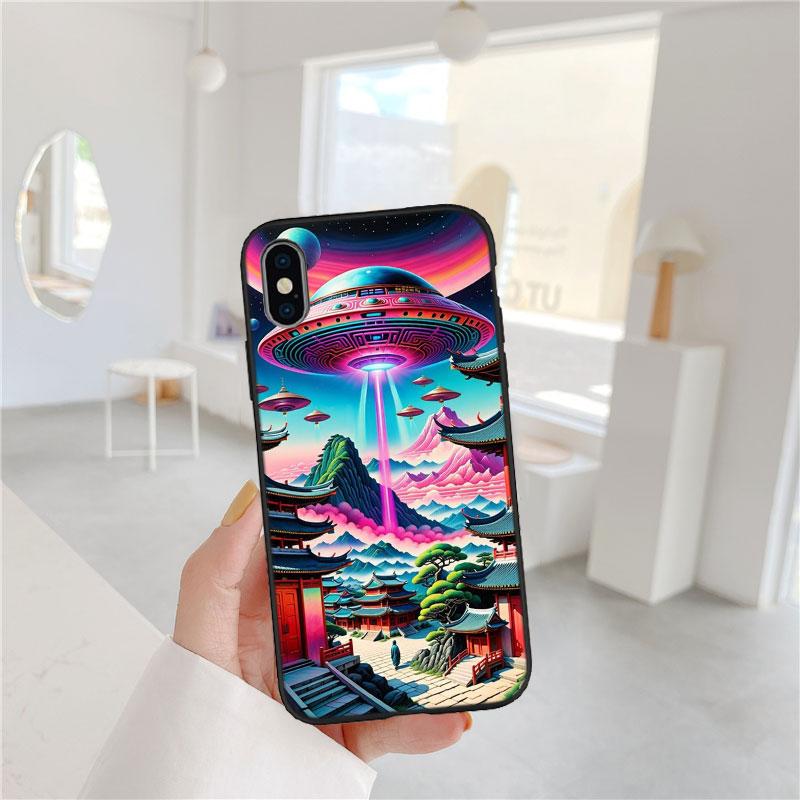 MY25 Space Astronaut Alien UFO Soft Shell Phone Case for Xiaomi Xiaomi Poco M4 M5 M6 M7 X3 X6 X7 F8 Ultra Pro GT NFC