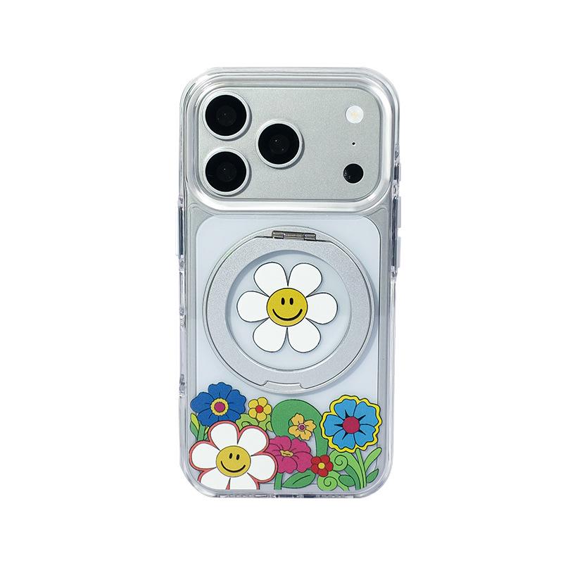 Чехол для iPhone 17 Pro Max/15 Pro с поворотной подставкой на 360°