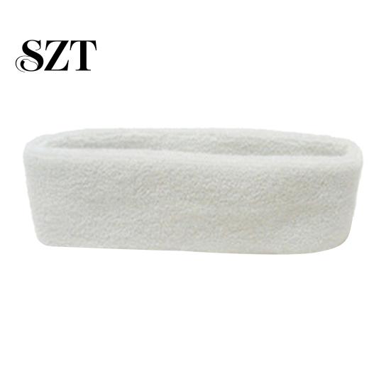 Workout Sweatband Headband Elastic Absorbent Fabric Unisex Hairband Sport for Exercise