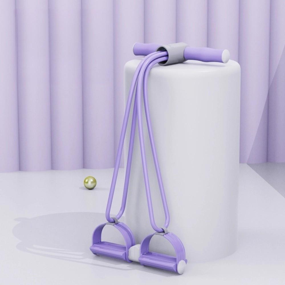 Многофункциональные эластичные ленты с ручками Тренажер для живота Новая эластичная веревка Домашний спортзал