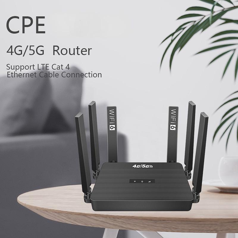 Многофункциональный беспроводной роутер, мобильная точка доступа 4G LTE WiFi6