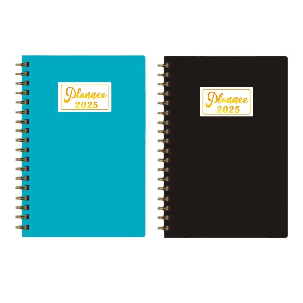 12 Months 2025 Schedule Planner Notepad English Diary Writing Pads 365 Days Notepad Stationery