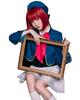 [Milky Time] Oshi No Ko Hoshino Ai, Aqua, Ruby, and Arima Kana Cosplay Halloween Anime Uniform (M, Arima Kana)