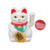 Chinese Lucky Cat Fortune Cat Decoration Waving Arm Solar Light Induction Statue Figurine For Home