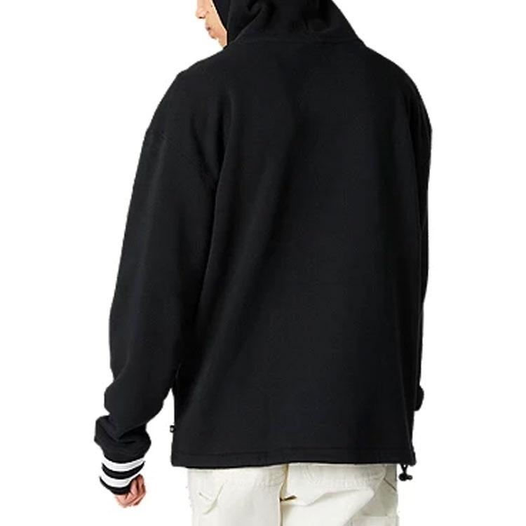 Converse Twisted Varsity Hoodie Asia Sizing 'Black' Men's 10018358-A04