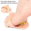 1 Pair Toe Separators for Women Bunion Toe Corrector Soft Silicone Toe Spacers for Overlapping Toes Bunions Corns Foot Pain Relief Forefoot Pad