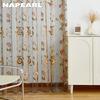 1шт NAPEARL премиум вышитая прозрачная занавеска легкая и элегантная прозрачная занавеска для гостиной спальни домашнего декора