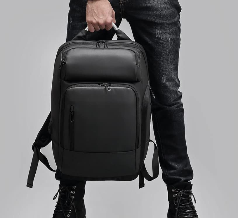 [W STORE] Сделано на Земле людьми Бизнес-рюкзак wbp-bk3, Большая вместимость, Стильный, USB-зарядка, Водоотталкивающий, Многофункциональный, Легкий,